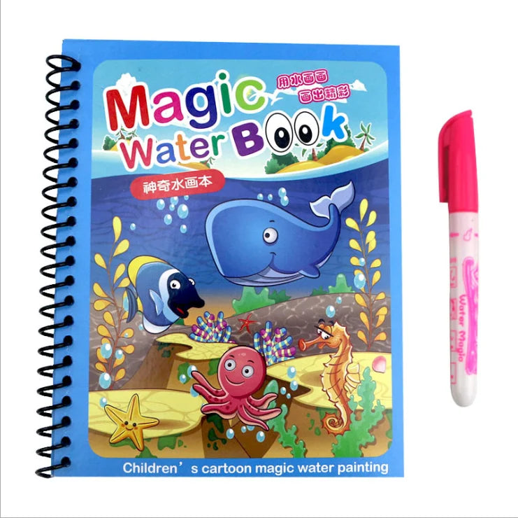 Magic Water Drawing Book