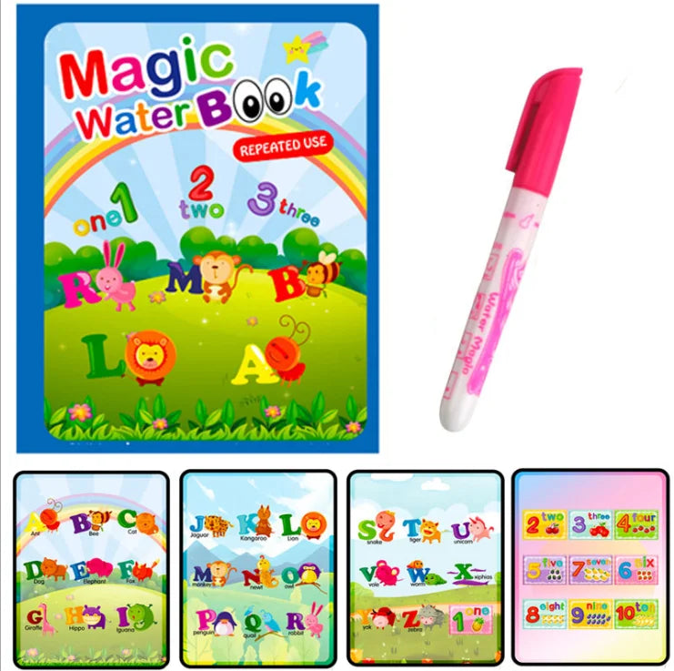 Magic Water Drawing Book