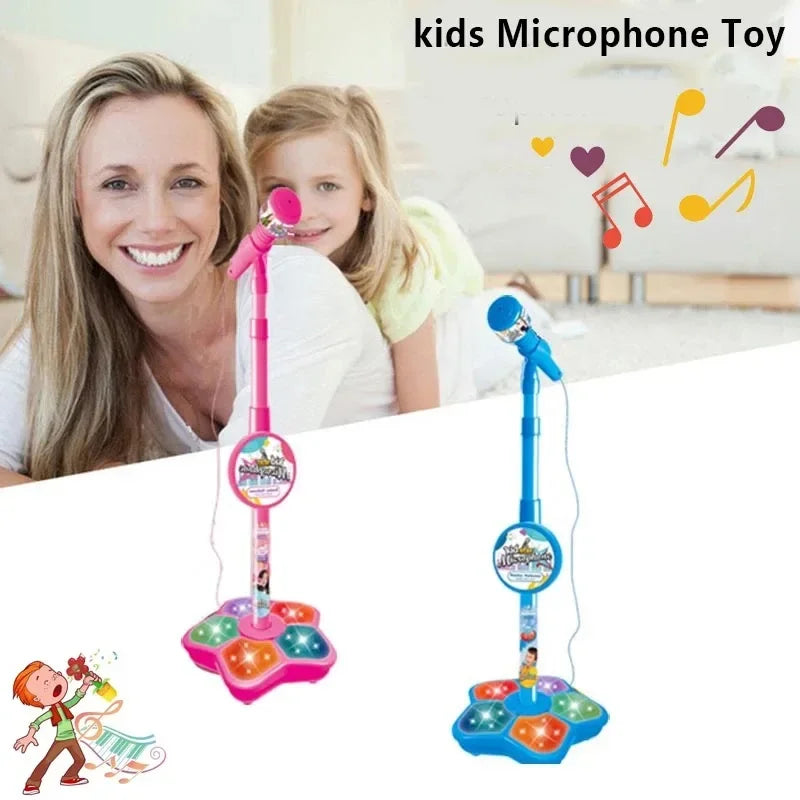 Mini Karaoke Microphone with Stand