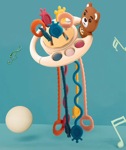 Montessori Pull-String Sensory Toy