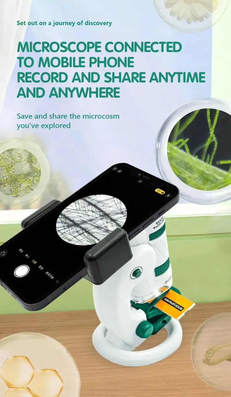 Kids STEM Handheld Microscope Kit