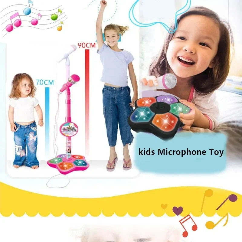 Mini Karaoke Microphone with Stand