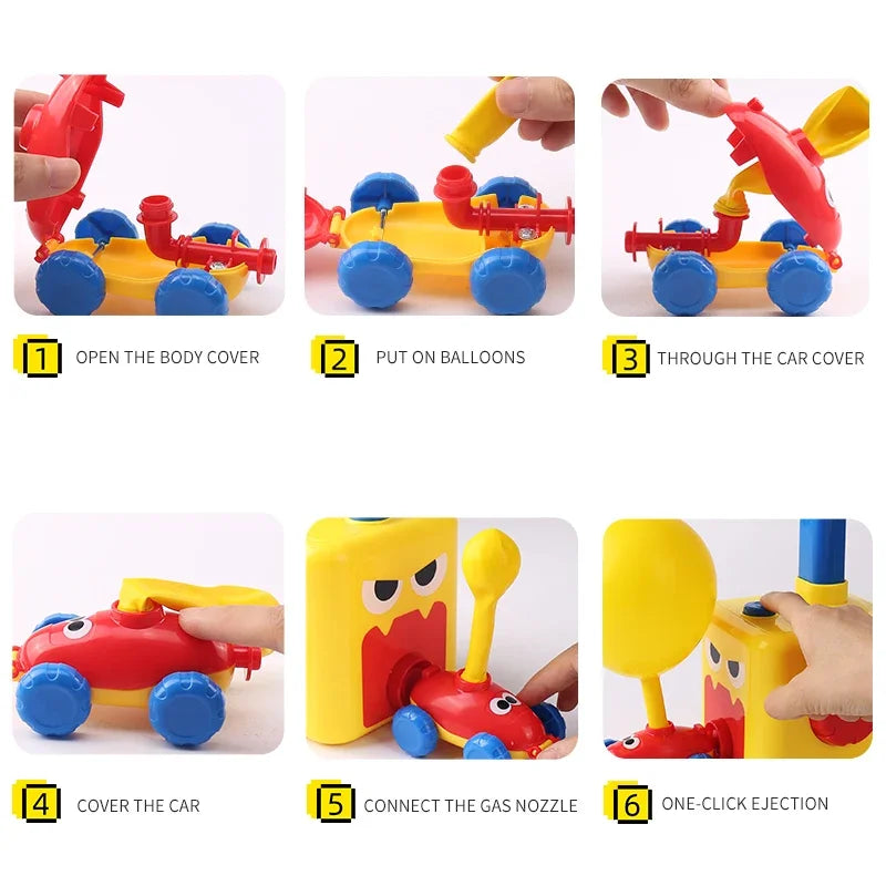 Air Balloon Car Toy