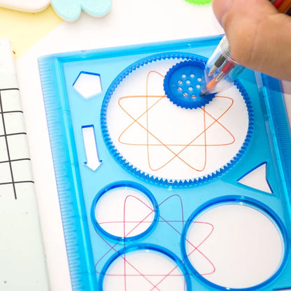 Spirograph Geometry Drawing Set