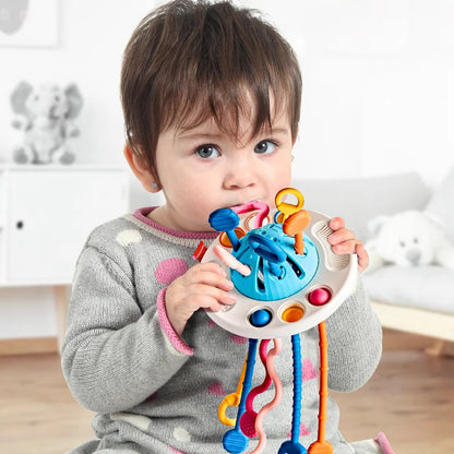 Montessori Pull-String Sensory Toy