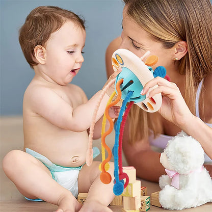 Montessori Pull-String Sensory Toy