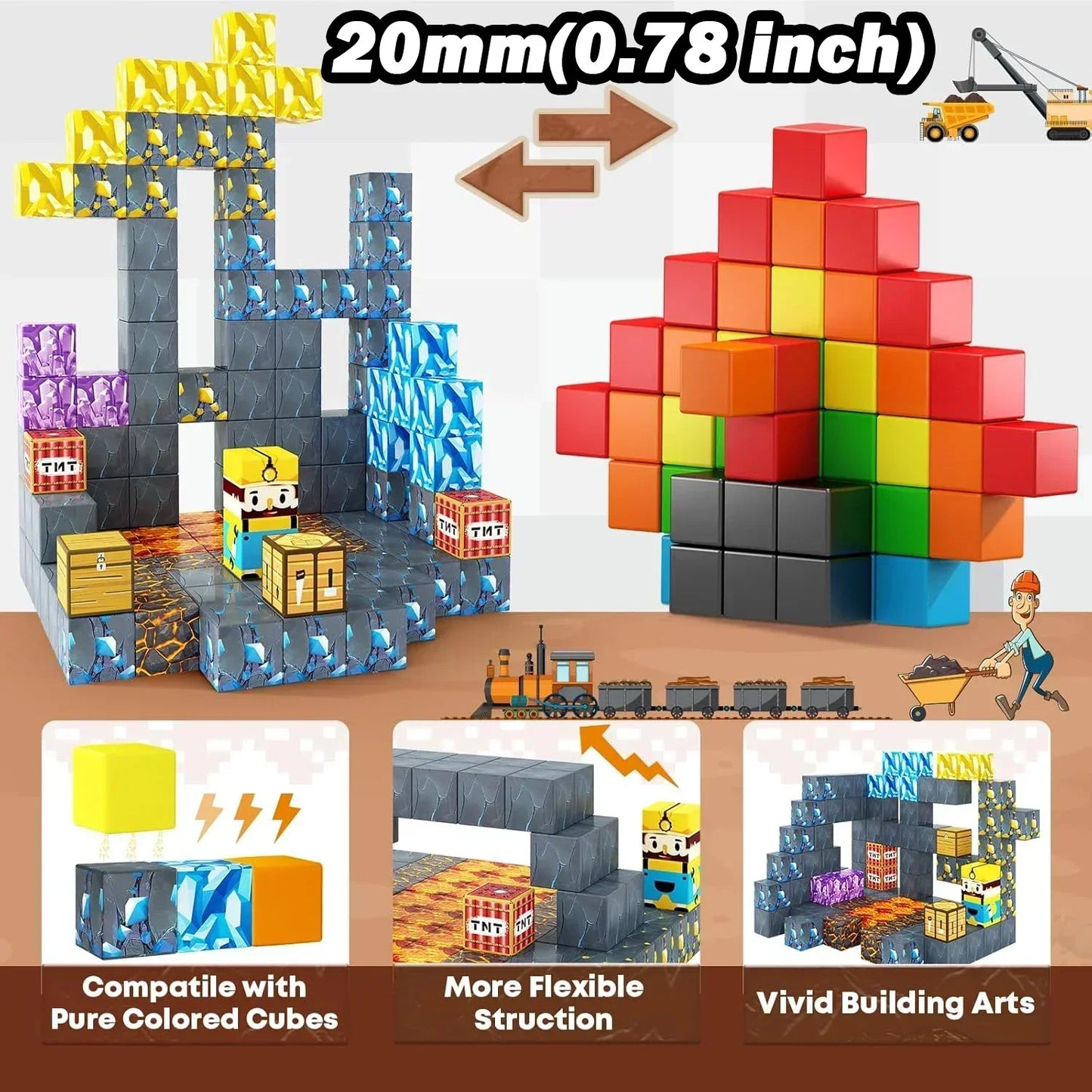 Magnetic Building Block Set