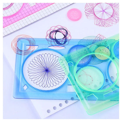 Spirograph Geometry Drawing Set