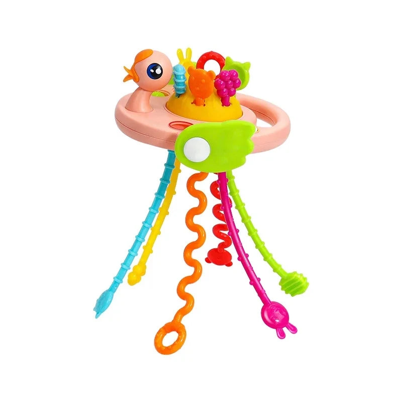 Montessori Pull-String Sensory Toy