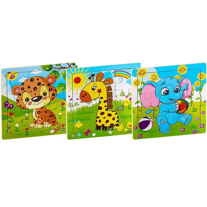 Animal Kingdom Jigsaw Puzzle Set