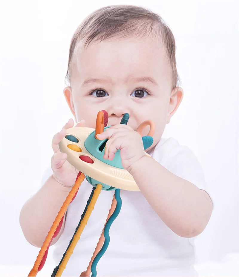 Montessori Pull-String Sensory Toy