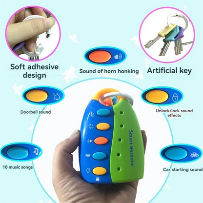 Mini Car Key Learning Toy