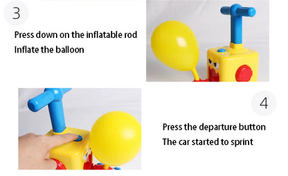 Air Balloon Car Toy