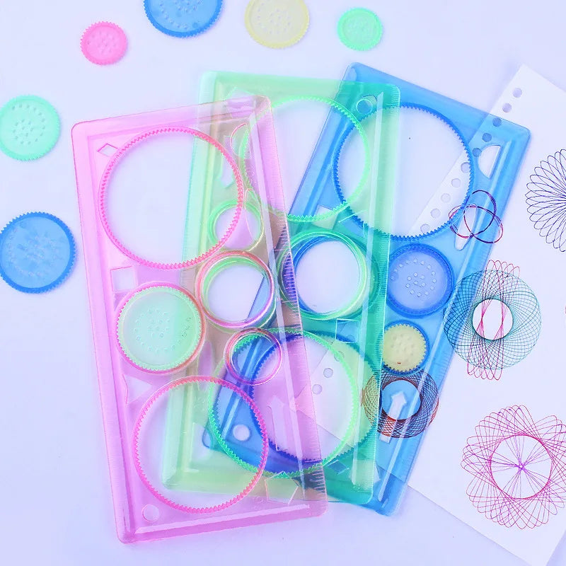 Spirograph Geometry Drawing Set