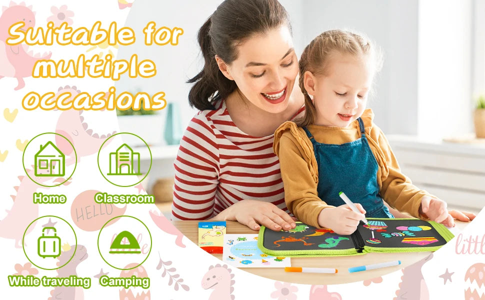 Erasable Doodle Book for Kids