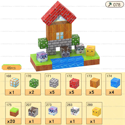 Magnetic Building Block Set