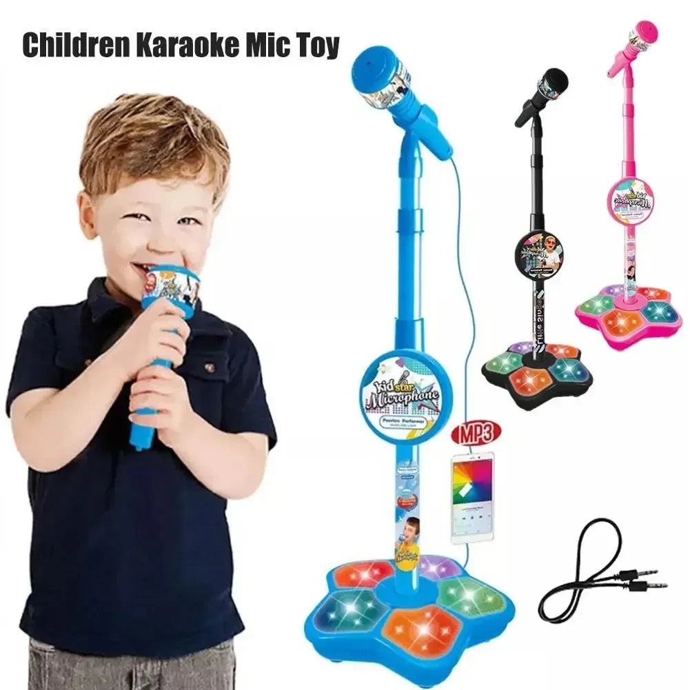 Mini Karaoke Microphone with Stand