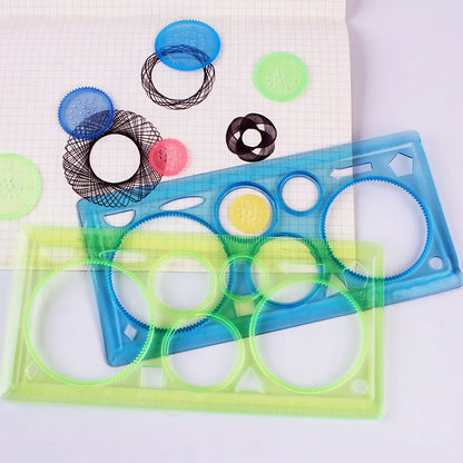 Spirograph Geometry Drawing Set