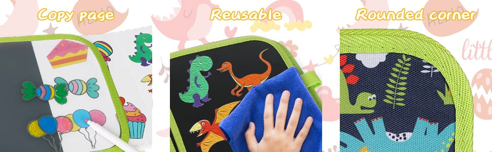 Erasable Doodle Book for Kids