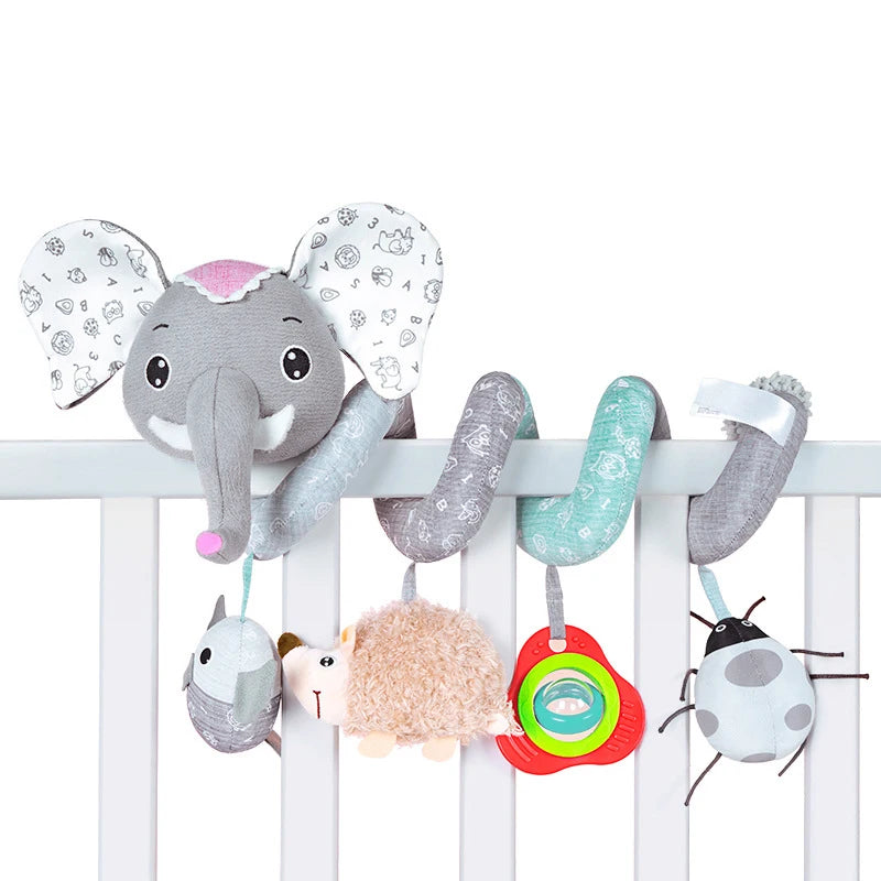 Colourful Elephant Spiral Activity Toy