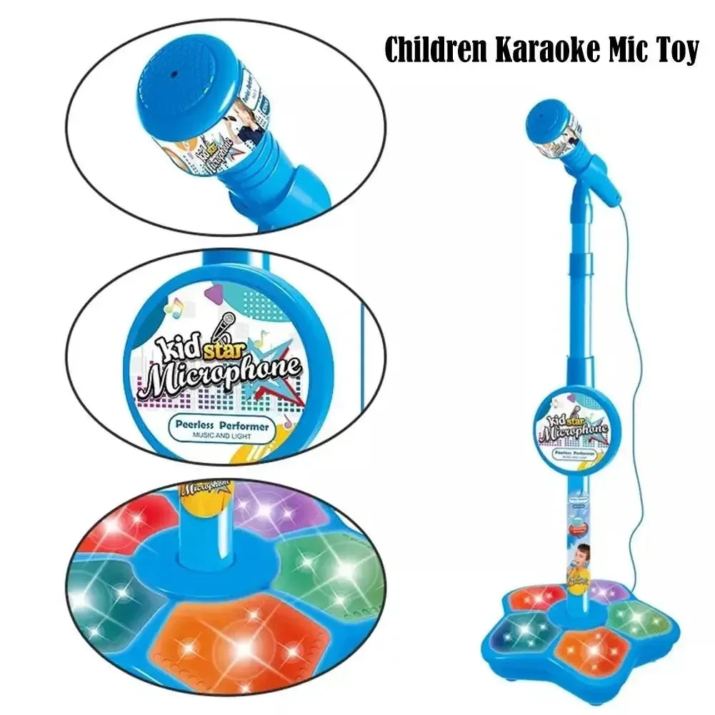 Mini Karaoke Microphone with Stand