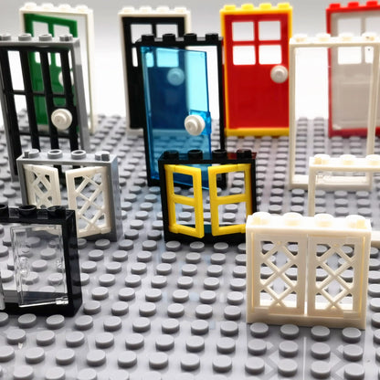 House Doors & Windows Building Block Set