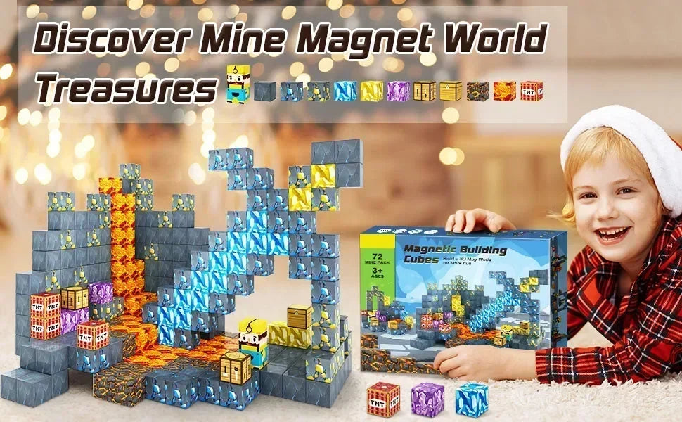 Magnetic Building Block Set