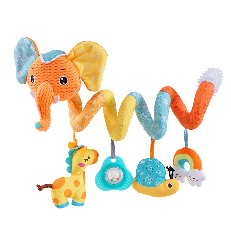 Colourful Elephant Spiral Activity Toy