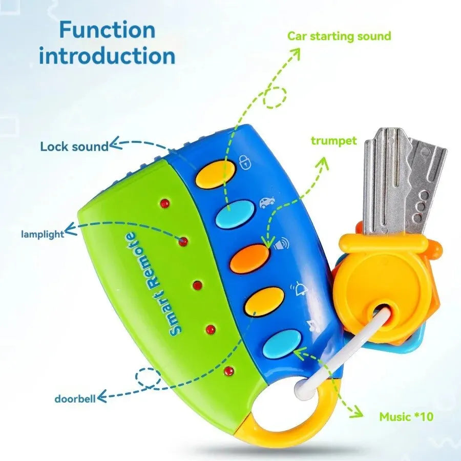 Mini Car Key Learning Toy