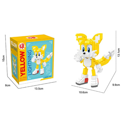 Sonic Building Blocks Action Figure Set