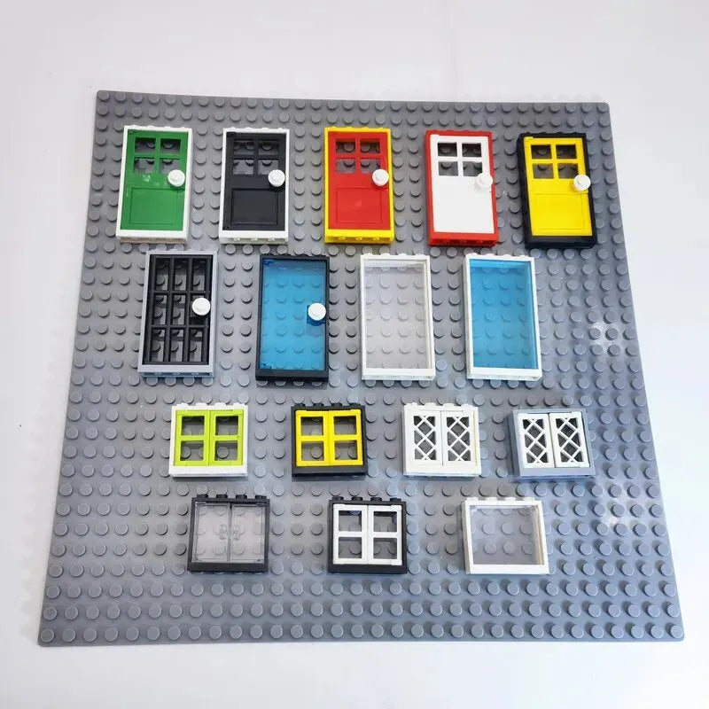 House Doors & Windows Building Block Set