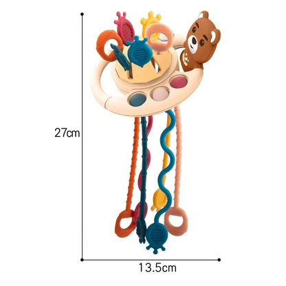 Montessori Pull-String Sensory Toy