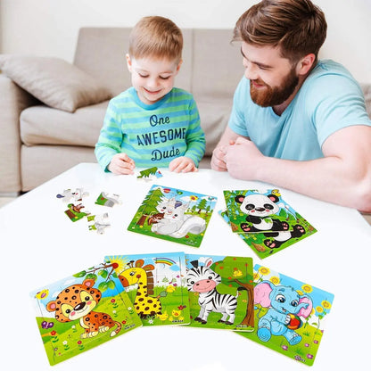 Animal Kingdom Jigsaw Puzzle Set