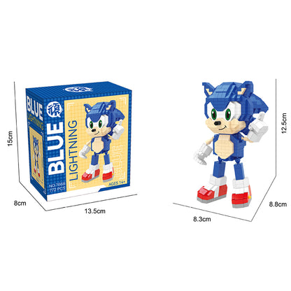 Sonic Building Blocks Action Figure Set