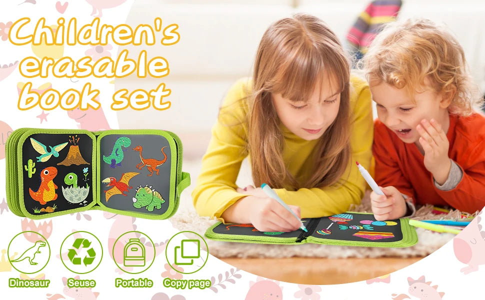 Erasable Doodle Book for Kids