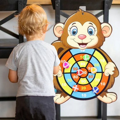 Sticky Ball Dart Board Game