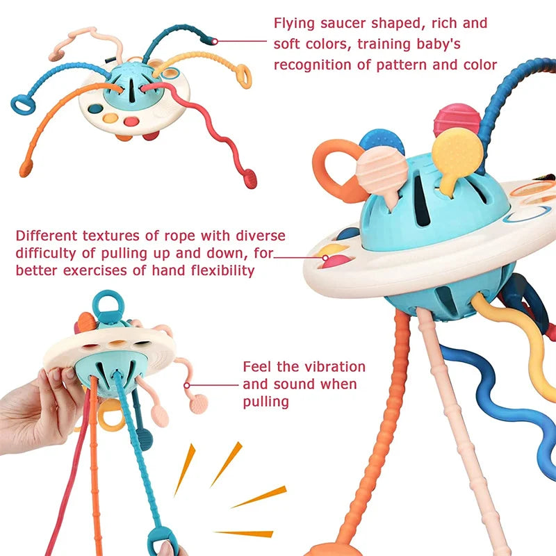 Montessori Pull-String Sensory Toy