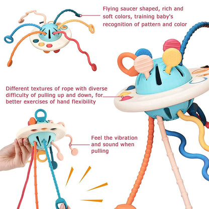 Montessori Pull-String Sensory Toy