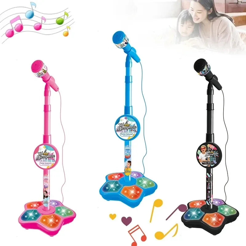 Mini Karaoke Microphone with Stand